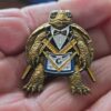 Square campass turtle pins
