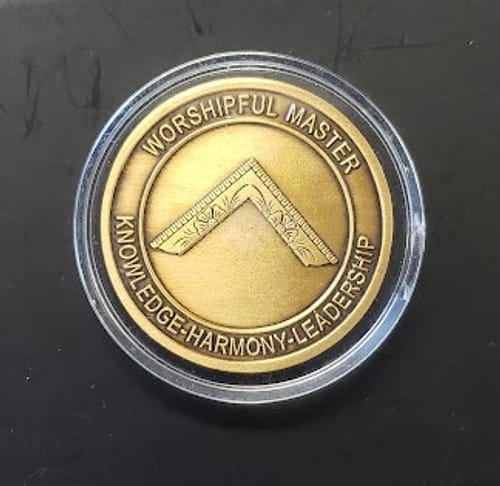 Worshipful Masters Presentation Coin