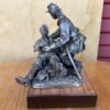 Ron Tunison "Friend to Friend" Civil War Gettysburg Masonic Sculpture Pewter LTD