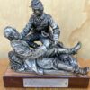 Ron Tunison "Friend to Friend" Civil War Gettysburg Masonic Sculpture Pewter LTD