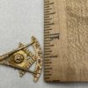 Antique Masonic Past Masters Pin 1916 1917 Dewitt Nebraska Lodge 111 Masons