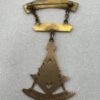 Antique Masonic Past Masters Pin 1916 1917 Dewitt Nebraska Lodge 111 Masons
