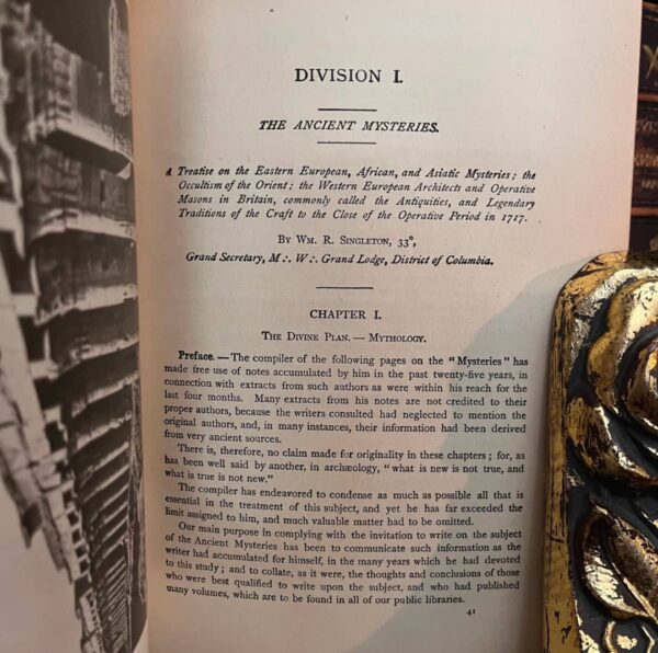 History of Freemasonry and Concordant Orders (Illustrated (1916) Masonic, Rosicrucian, Secret Society, Occult, Egyptian Temple, Solomon