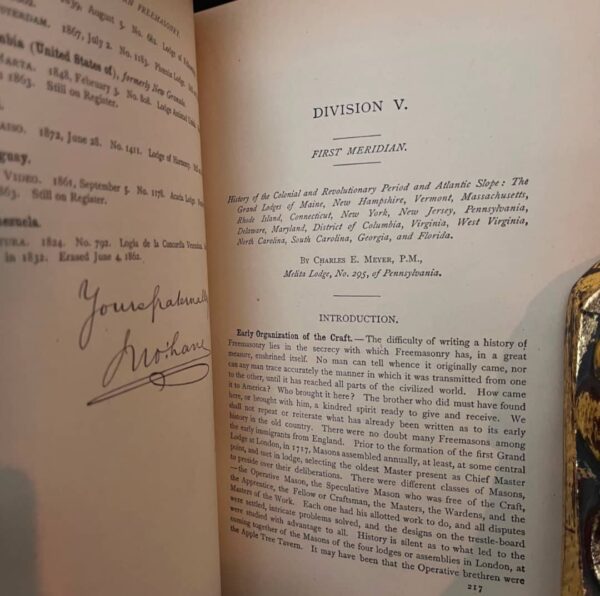History of Freemasonry and Concordant Orders (Illustrated (1916) Masonic, Rosicrucian, Secret Society, Occult, Egyptian Temple, Solomon