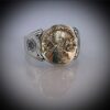 Masonic Ring 9 Carat Gold Emblem Let There Be Light Ring