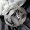 Rare Antique Masonic Cut Glass Globe Lamp Light Shade Freemasons Memorabilia Collectible Art Decor