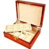 Hillwood Rosewood Masonic Gents Valet Box with Lock.