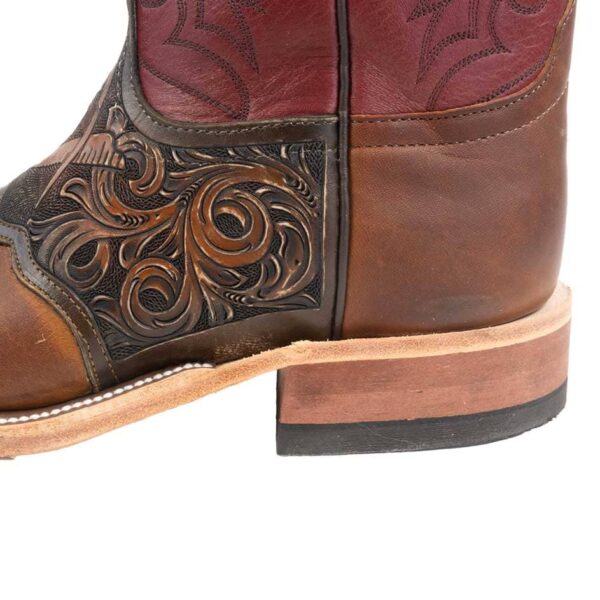 ANDERSON BEAN MEN'S FREEMASON ROUND TOE BOOT - TESKEY'S EXCLUSIVE - FINAL SALE