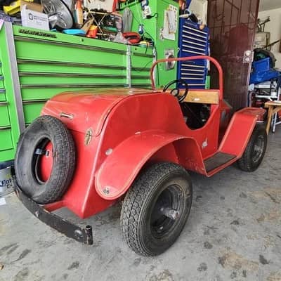 ALL METAL Tin Lizzie Ford shriners running Model-T GO-KART GO-CART Parade Car