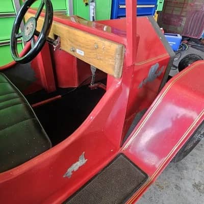 ALL METAL Tin Lizzie Ford shriners running Model-T GO-KART GO-CART Parade Car