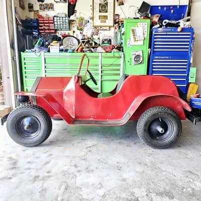 ALL METAL Tin Lizzie Ford shriners running Model-T GO-KART GO-CART Parade Car