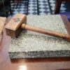 Masonic Gavel with Sounding Block - Solid Walnut - Hand Made