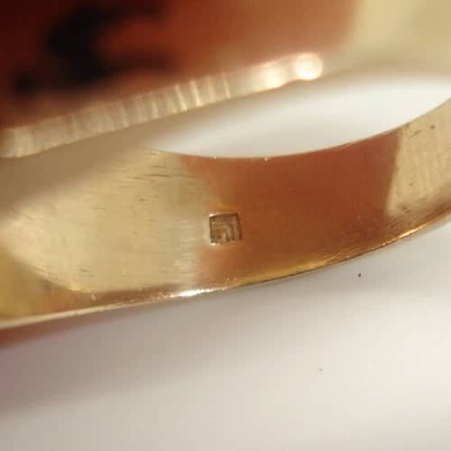 Antique 10K Gold Shriner 32nd degree Masonic diamond cluster 10.5 RING Sword 13g