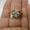 Antique 10K Gold Shriner 32nd degree Masonic diamond cluster 10.5 RING Sword 13g