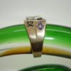 Antique 10K Gold Shriner 32nd degree Masonic diamond cluster 10.5 RING Sword 13g