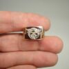 Antique 10K Gold Shriner 32nd degree Masonic diamond cluster 10.5 RING Sword 13g