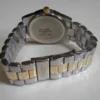 MEN'S GOLD FINISH STRETCH BAND MASON BLACK DIAL FASHION DRESSY CASUAL WATCH