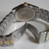 MEN'S GOLD FINISH STRETCH BAND MASON BLACK DIAL FASHION DRESSY CASUAL WATCH